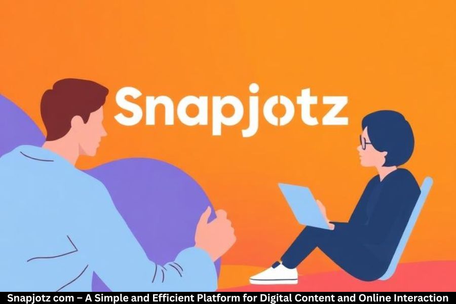 Snapjotz com digital platform interface showing simple content sharing and user-friendly navigation